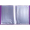 Exacompta - Réf. 88116E - 1 Protège-documents OPAK - 100 pochettes cristal lisse - 200 vues - pour format A4 - dimensions 24 x 3