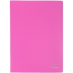 Exacompta - Réf. 88827E - Carton de 8 Protèges-documents OPAK - 80 pochettes cristal lisse - 160 vues - pour format A4 - dimensi