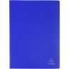Exacompta - Réf. 88100E - Carton de 8 Protège-documents OPAK - 100 pochettes cristal lisse - 200 vues - pour format A4 - dimensi