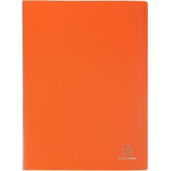 Exacompta - Réf. 88100E - Carton de 8 Protège-documents OPAK - 100 pochettes cristal lisse - 200 vues - pour format A4 - dimensi