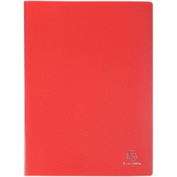Exacompta - Réf. 8825E - Carton de 20 Protèges-documents OPAK - 20 pochettes cristal lisse - 40 vues - pour format A4 - dimensio