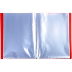 Exacompta - Réf. 8825E - Carton de 20 Protèges-documents OPAK - 20 pochettes cristal lisse - 40 vues - pour format A4 - dimensio