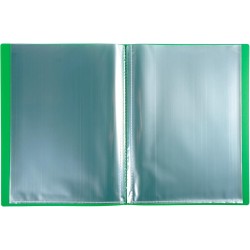 Exacompta - Réf. 88113E - Carton de 8 Protège-documents OPAK - 100 pochettes cristal lisse - 200 vues - pour format A4 - dimensi