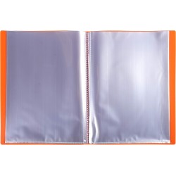 Exacompta - réf. 88114e - carton de 8 protège-documents opak - 100 pochettes cristal lisse - 200 vues - pour format a4 - dimensi