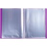 Exacompta - Réf. 88116E - Carton de 8 Protège-documents OPAK - 100 pochettes cristal lisse - 200 vues - pour format A4 - dimensi