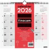 Finocam – Calendrier mural 2026 1 Mois par page Janvier – Décembre 2026 (12 mois) | Calendrier 2026 pour noter | Planificateur m