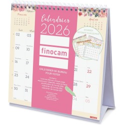 Finocam – Calendrier de bureau 2026 1 Mois par page Janvier – Décembre 2026 (12 mois) | Calendrier 2026 pour noter | Planificate