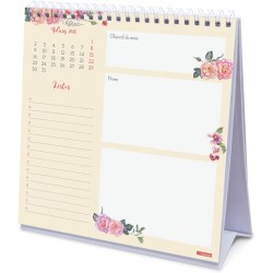 Finocam – Calendrier de bureau 2026 1 Mois par page Janvier – Décembre 2026 (12 mois) | Calendrier 2026 pour noter | Planificate