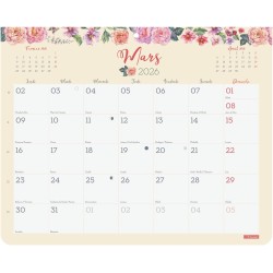 Finocam – Calendrier magnétique 2026 1 Mois par page Janvier – Décembre 2026 (12 mois) | Calendrier 2026 pour noter | Planificat