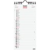 Finocam – Calendrier mural 2026 1 Mois par page Janvier – Décembre 2026 (12 mois) | Calendrier 2026 pour noter | Planificateur m