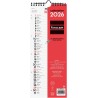 Finocam – Calendrier mural 2026 1 Mois par page Janvier – Décembre 2026 (12 mois) | Calendrier 2026 pour noter | Planificateur m