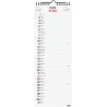 Finocam – Calendrier mural 2026 1 Mois par page Janvier – Décembre 2026 (12 mois) | Calendrier 2026 pour noter | Planificateur m