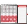 Finocam – Calendrier magnétique 2026 1 Mois par page Janvier – Décembre 2026 (12 mois) | Calendrier 2026 pour noter | Planificat