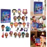 Calendrier de l'Avent KKPop 2025, Figurines Pop Collectibles, 24 Jours, Jouets et Accessoires, Décoration de Noël, 30x25x5 cm