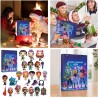 Calendrier de l'Avent KKPop 2025, Figurines Pop Collectibles, 24 Jours, Jouets et Accessoires, Décoration de Noël, 30x25x5 cm