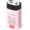 Legami GP0004 - Caoutchouc parfumé, Panda Pantastic, 1,7 x 5 cm, parfum fraise, gomme à effacer souple, effacement propre et pré