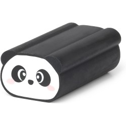 Legami GP0004 - Caoutchouc parfumé, Panda Pantastic, 1,7 x 5 cm, parfum fraise, gomme à effacer souple, effacement propre et pré