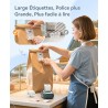 NIIMBOT B1 Étiqueteuse Portable, Identification Automatique pour Larges Étiquettes Autocollante, Facile à Utiliser pour Le Burea