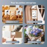 NIIMBOT B1 Étiqueteuse Portable, Identification Automatique pour Larges Étiquettes Autocollante, Facile à Utiliser pour Le Burea