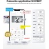 NIIMBOT B1 Etiqueteuse Autocollante, Imprimante d'étiquettes Thermiques pour Le Bureau, la Maison, l'entreprise, Machine à étiqu