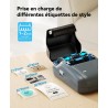 NIIMBOT B1 Etiqueteuse Autocollante, Imprimante d'étiquettes Thermiques pour Le Bureau, la Maison, l'entreprise, Machine à étiqu