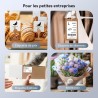 NIIMBOT B1 Etiqueteuse Autocollante, Imprimante d'étiquettes Thermiques pour Le Bureau, la Maison, l'entreprise, Machine à étiqu