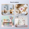 NIIMBOT B1 Etiqueteuse Autocollante, Imprimante d'étiquettes Thermiques pour Le Bureau, la Maison, l'entreprise, Machine à étiqu