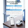 NIIMBOT B1 Etiqueteuse Autocollante, Imprimante d'étiquettes Thermiques pour Le Bureau, la Maison, l'entreprise, Machine à étiqu