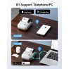 NIIMBOT B1 Etiqueteuse Autocollante, Imprimante d'étiquettes Thermiques pour Le Bureau, la Maison, l'entreprise, Machine à étiqu