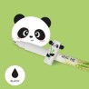 Legami Lot de 12 stylos gel effaçables avec encre effaçable thermosensible, gamme de couleurs différentes d'encre et dessins, po