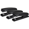 Amazon Basics Agrafeuse avec 1000 agrafes, Noir, Lot de 3