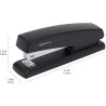 Amazon Basics Agrafeuse avec 1000 agrafes, Noir, Lot de 3