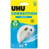 UHU Rollers correcteur compact - Ruban correcteur rapide, propre et précis, blanc, 10m x 5mm