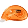UHU Rollers correcteur néon mini - Ruban correcteur rapide, propre et précis, blanc, lot 2 de 6m x 5mm