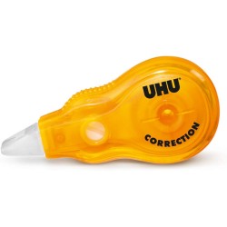 UHU Rollers de correction micro - Ruban correcteur rapide, propre et précis, blanc, lot 2 de 8m x 5mm