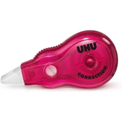 UHU Rollers de correction micro - Ruban correcteur rapide, propre et précis, blanc, lot 2 de 8m x 5mm