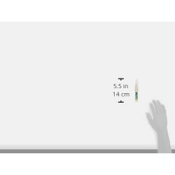 UHU Stylo correcteur - Stylo avec liquide de correction, précis, séchage rapide, blanc, 8ml