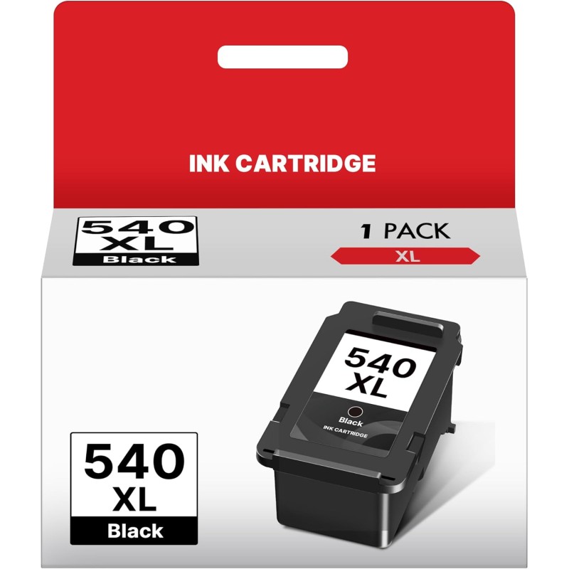 PG-540XL 540XL Cartouche d'encre Noir Remplacement pour Canon Cartouche 540 XL pour Canon Pixma MG3650 MG4250 MG3500 MG3600 MG31