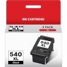 PG-540XL 540XL Cartouche d'encre Noir Remplacement pour Canon Cartouche 540 XL pour Canon Pixma MG3650 MG4250 MG3500 MG3600 MG31