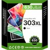 Encre 303XL 303 XL Cartouche d'encre Noire Remplacement Cartouche pour HP 303 303 XL Noir pour HP Envy Photo 6230 7134 6232 6220