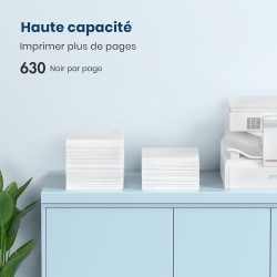 Encre 303XL 303 XL Cartouche d'encre Noire Remplacement Cartouche pour HP 303 303 XL Noir pour HP Envy Photo 6230 7134 6232 6220