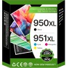 950XL 951XL Cartouches Compatible pour HP 950 951 XL Compatibles pour HP 950XL et 951XL pour Officejet Pro 8600 8610 8620 8615 8