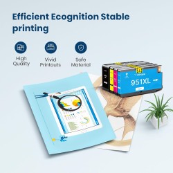 950XL 951XL Cartouches Compatible pour HP 950 951 XL Compatibles pour HP 950XL et 951XL pour Officejet Pro 8600 8610 8620 8615 8