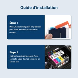 Cartouche PGI-580 CLI-581 XXL Remplacement Cartouche pour Canon 581 580 XXL pour TS705 TS705a TS6350 TS6350a TS6351 TS6351a TR82