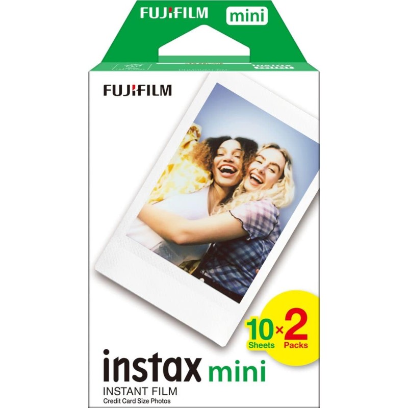 Fujifilm instax - Twin Films pour Mini - 86 x 54 mm - 20 Count (Pack of 1)