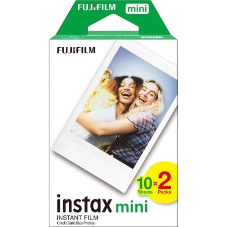 Fujifilm instax - Twin Films pour Mini - 86 x 54 mm - 20 Count (Pack of 1)
