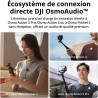 DJI Mic Mini (2 TX + 1 RX + Boîtier de Recharge), Ultra-léger, Audio de HQ, 48 h d’Utilisation, Annulation du Bruit, Limite Auto