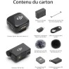 DJI Mic Mini (2 TX + 1 RX + Boîtier de Recharge), Ultra-léger, Audio de HQ, 48 h d’Utilisation, Annulation du Bruit, Limite Auto