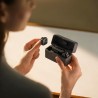 DJI Mic Mini (2 TX + 1 RX + Boîtier de Recharge), Ultra-léger, Audio de HQ, 48 h d’Utilisation, Annulation du Bruit, Limite Auto