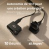 DJI Mic Mini (1 TX + 1 RX), Ultra-léger, Audio de Haute qualité, Annulation du Bruit, Limite Automatique, Microphone sans Fil po